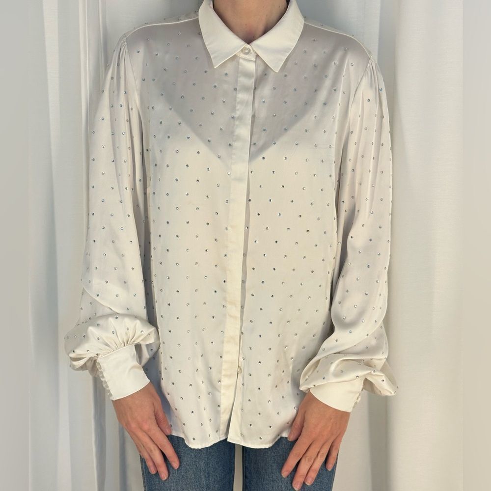 Generation Love Ivory Button-Up Shirt